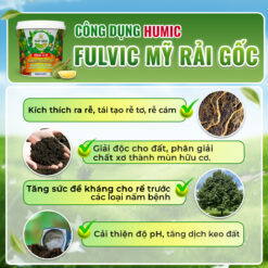 Công dụng Humic Fulvic