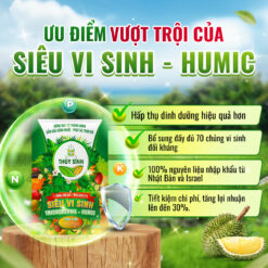 Ưu điểm siêu vi sinh Humic