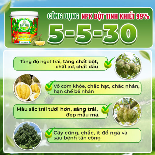 Công dụng npk 5-5-30