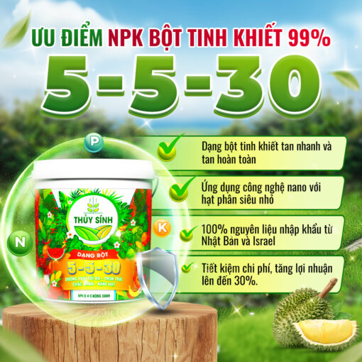 Ưu điểm npk 5-5-30