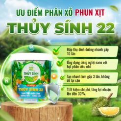 Ưu điểm phân xô phun xịt Thủy Sính 22