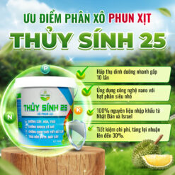 Ưu điểm phân xô phun xịt Thủy Sính 25