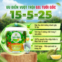 Ưu điểm gel tưới 15 5 25
