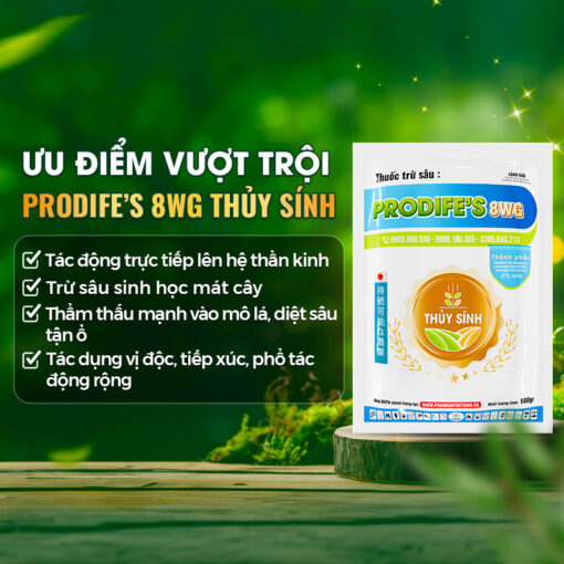 Ưu diểm Prodife's 8WG
