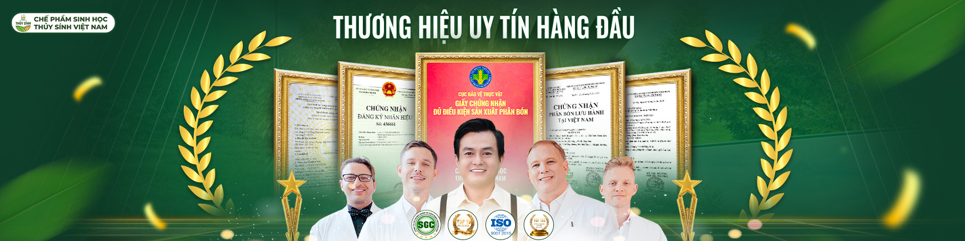 Chế phẩm sinh học thủy sính là thương hiệu uy tín