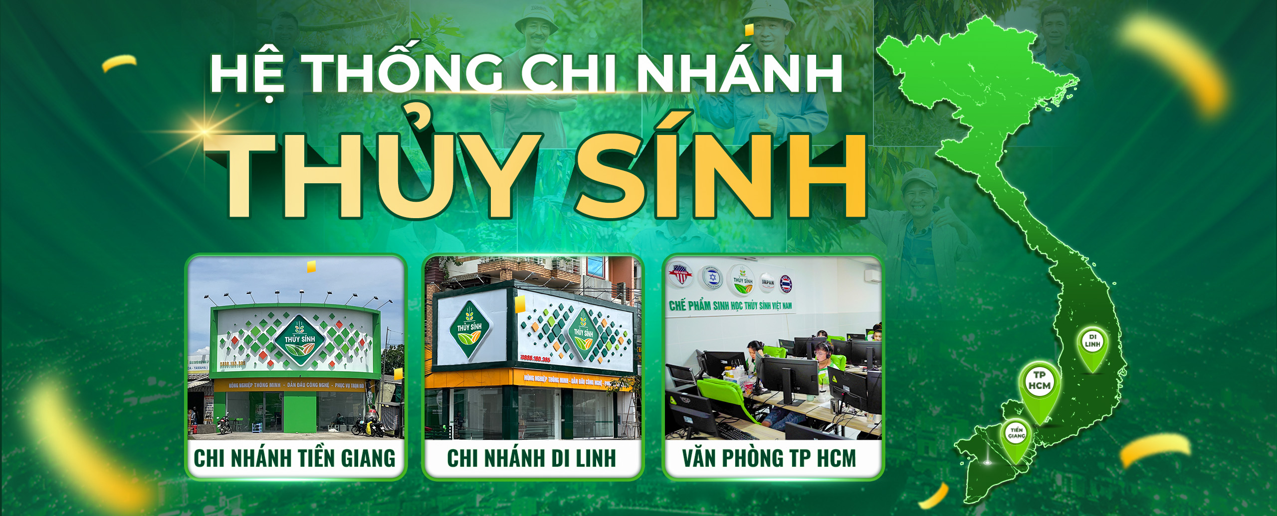 Hệ thống chi nhánh thủy sính