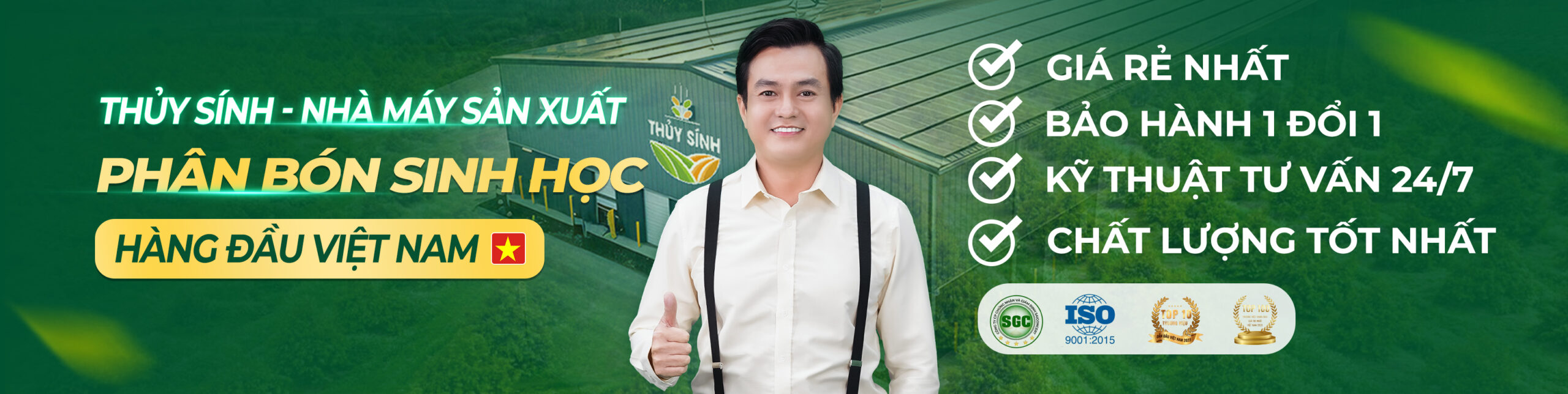 Dinh dưỡng sinh học cho cây thủy sính